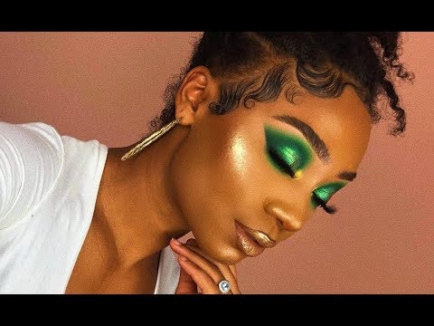 Green Smoky Makeup Look | MakeupTiffanyJ