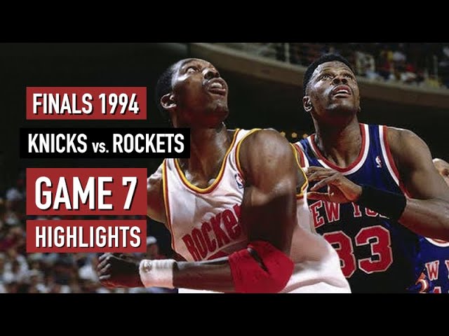 Who Won The Nba Finals In 1994?