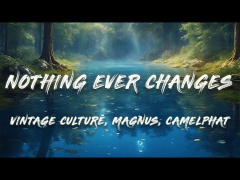 VINTAGE CULTURE, MAGNUS, CAMELPHAT - Nothing Ever Changes (Camelphat Remix) (Lyrics)