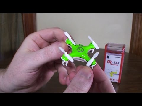 Cheerson - CX-10 (2014 World's Smallest Quadcopter) - Review and Flight - UCe7miXM-dRJs9nqaJ_7-Qww