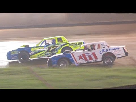 RUSH Stock Car Feature | Eriez Speedway | 7-9-23 - dirt track racing video image