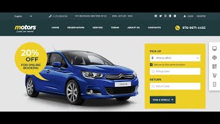 Motors - Car Dealer, Rental & Classifieds WordPress theme |  Car Repair Mechanics Service Website