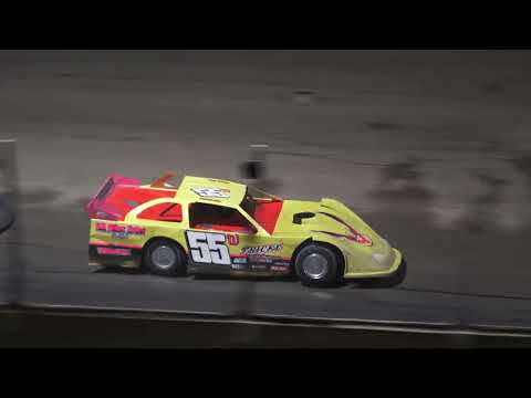 Late Model A-Feature at Crystal Motor Speedway, Michigan on 06-04-2022!! - dirt track racing video image