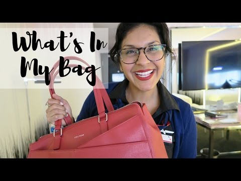 What's In My Work Bag  |  FLIGHT ATTENDANT Edition  |  Fly With Stella - UCMZrx8wtMlG9rwyugDgRr5g