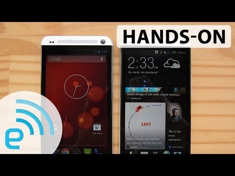 HTC One and Samsung Galaxy S 4 Google Play editions hands-on | Engadget - UC-6OW5aJYBFM33zXQlBKPNA