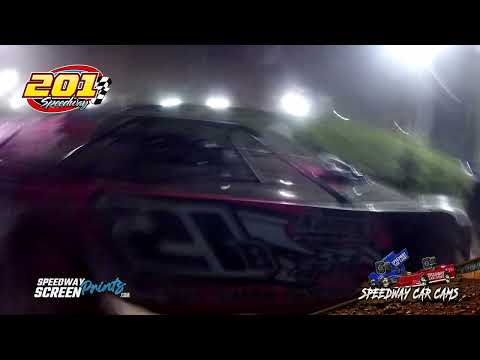 #21B Brodix Howell - Crate Late Model - 201 Speedway - 8-2-25 - In-Car Camera - dirt track racing video image