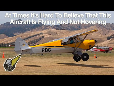 Extreme STOL Landing by Carbon Cub In Windy Conditions - UC6odimYAtqsr0_7m8p2Dhiw