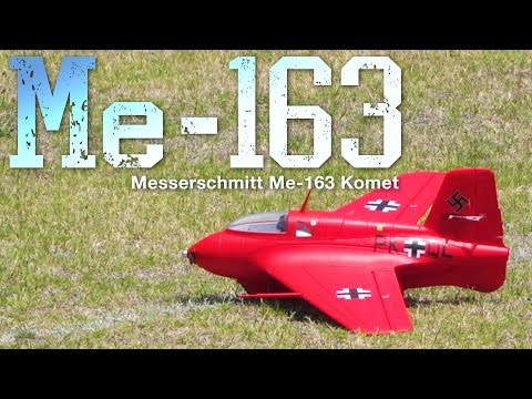 Durafly ME-163 Komet 950mm Red Edition - HobbyKing Product Video - UCkNMDHVq-_6aJEh2uRBbRmw