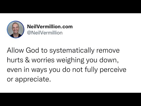 Removal Of The Hurts You Do Not Perceive Or Appreciate - Daily Prophetic Word
