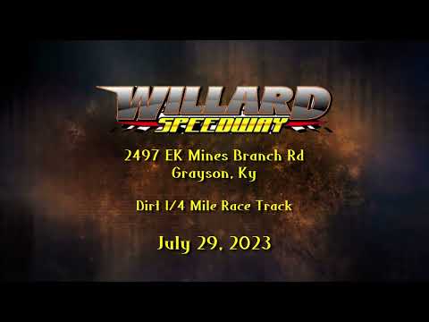 Willard Speedway | FEATURES | July 29, 2023 - dirt track racing video image