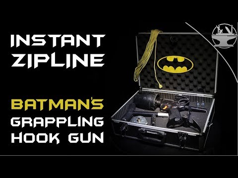 Batman Zipline using a Grappling Hook Gun - UCjgpFI5dU-D1-kh9H1muoxQ