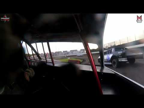 #7K Kyle Hamby - USRA Stock Car - 6-7-2024 Arrowhead Speedway - In Car Camera - dirt track racing video image