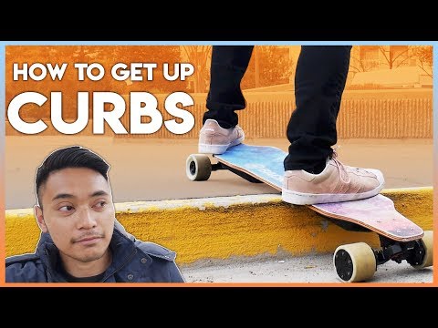 How To Get Up Curbs With Electric Skateboards or Boosted Board (EASY WAY) - UCiRsRyF4CiUgaRBqCi78FQg