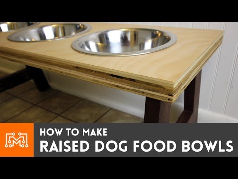 Raised Dog Food Bowls // How-To - UC6x7GwJxuoABSosgVXDYtTw