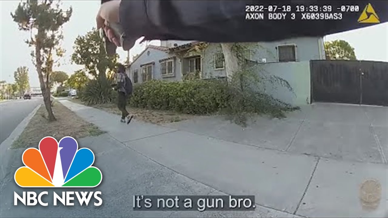 ‘It’s Not A Gun, Bro’: LAPD Officers Told Man Was Unarmed Before He Was Shot
