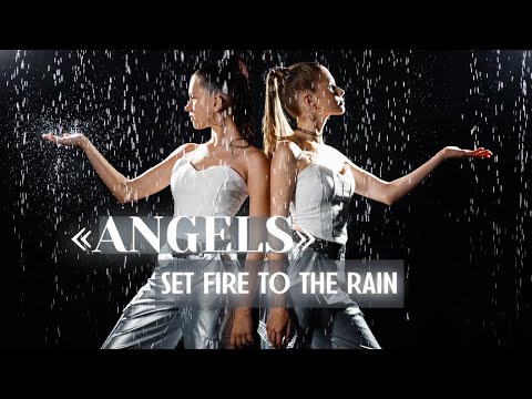 Adele - Set Fire To The Rain | Cover by SLOBODIANIUK MIROSLAVA, DENYSENKO VIKTORIA (ANGELS)