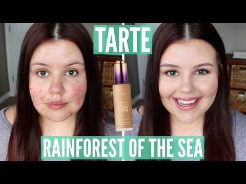 First Impressions | Tarte Rainforest of the Sea Water Foundation (Acne/Scarring) - UCdRjhHIIlcOD36shQuQGvIw