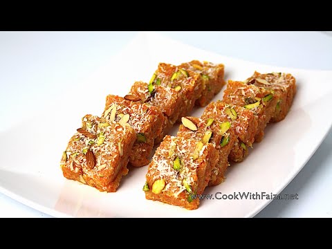 GAJAR KI BARFI (CARROT) *COOK WITH FAIZA* - UCR9WXUxcp0bR9OWi5ersIHw