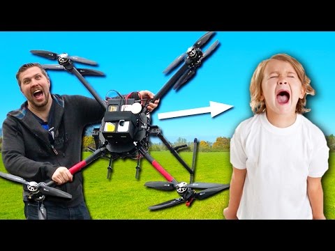 This $15,000 Drone Could Drop Test Your Annoying 8-Year-Old Brother!! - UCmY5lv5l2RYGOKWKGXLmGJw