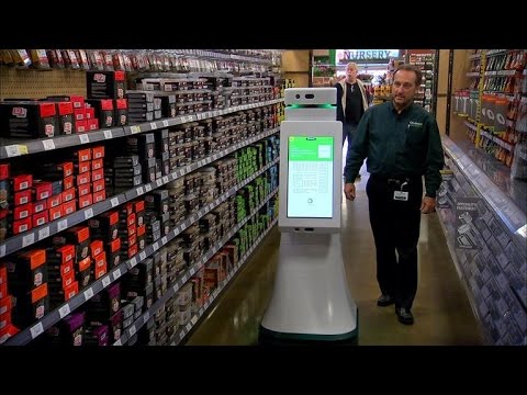 CNET News - Hardware store robot helps shoppers find products - UCOmcA3f_RrH6b9NmcNa4tdg
