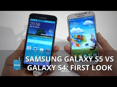 Samsung Galaxy S5 vs Galaxy S4: first look - UCwPRdjbrlqTjWOl7ig9JLHg