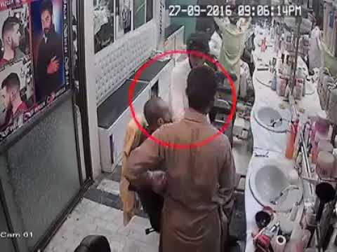 Mobile Snatching Footage In Hair Salon