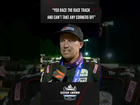 🏁 Kody Swanson reacts after his 6th straight #usac  Silver Crown victory at Salem. - dirt track racing video image