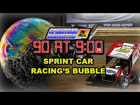 SprintCarUnlimited 90 at 9 for Monday, November 25th: Purses are Sprint Car racing's bubble - dirt track racing video image