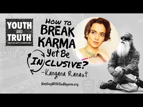 WATCH #Bollywood Spiritual |How To BREAK KARMA Yet Be Inclusive? KANGANA RANAUT Asks SADHGURU #India #Special 