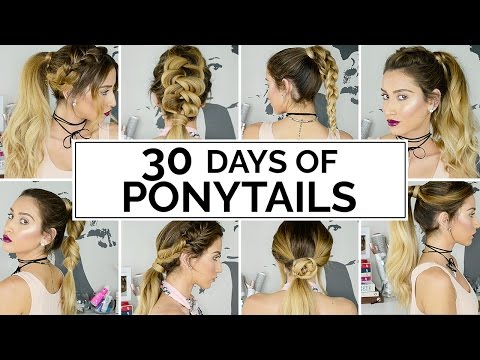 30 Days Of Ponytails! - UCet0-PKF0k1ibY8vwK3vUTA