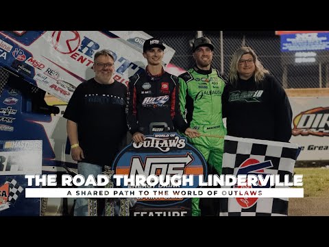 The Road Through Linderville | A Shared Path to the World of Outlaws - dirt track racing video image