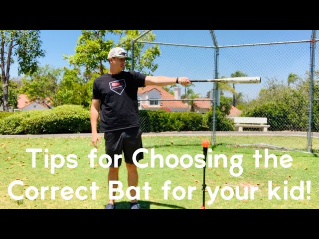 How to Size a Baseball Bat for a Kid