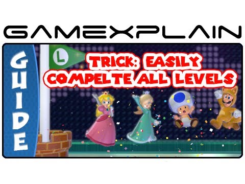 Super Mario 3D World Trick: Easily Beat All Levels as All 5 Characters - Guide & Walkthrough (Wii U) - UCfAPTv1LgeEWevG8X_6PUOQ