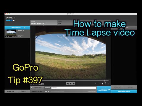 GoPro Studio: How To Make A Time Lapse Video - GoPro Tip #397 - UCTs-d2DgyuJVRICivxe2Ktg