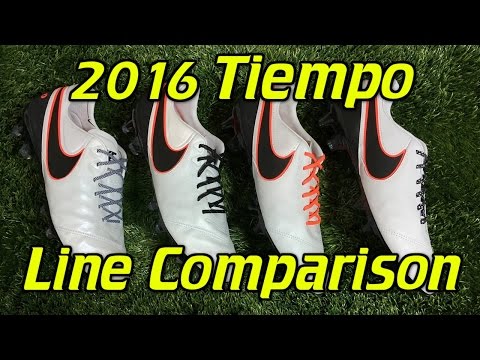 Nike Tiempo Line Comparison - Legend 6 vs Legacy 2 vs Mystic 5 vs Genio 2 - UCUU3lMXc6iDrQw4eZen8COQ