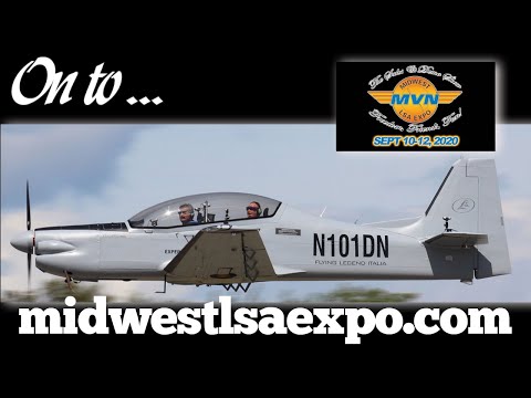 Midwest LSA Expo, Midwest Light Sport Aircraft Expo 2020, Mt. Vernon Illinois, 2019 show review.