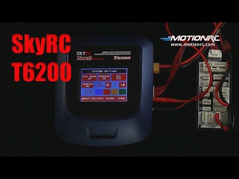 SkyRC T6200 Touch Screen Battery Charger Over view - UCubk5oFcnH0G47QJsj22fKw