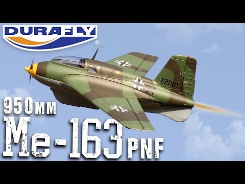 Durafly Me-163 Komet - RC Rocket Powered Fighter! - Product Video - UCkNMDHVq-_6aJEh2uRBbRmw