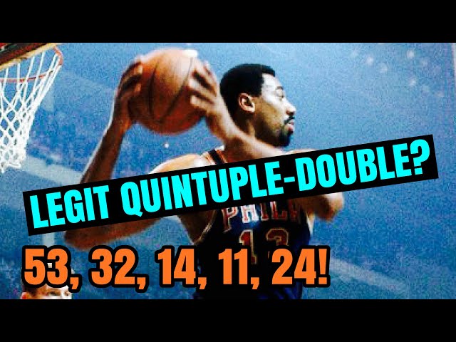 Has Anyone Ever Gotten A Quintuple Double In The NBA?