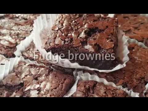 Fudgy Brownie (recipe sa aking bakery)