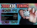 Easy 7800X3D Tuning and PBO2 Undervolting Guide