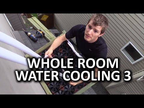 Whole Room Water Cooling Project Day 3 - Radiator Mounting and Panic... - UCXuqSBlHAE6Xw-yeJA0Tunw