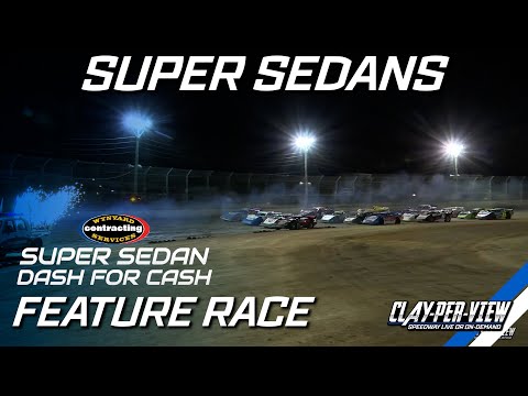 Super Sedans | Dash for Cash - Latrobe - 1st Feb 2025 | Clay-Per-View - dirt track racing video image