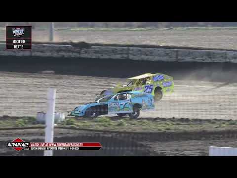 Modified &amp; Sport Compact | Interstate Speedway | 4-21-2024 - dirt track racing video image