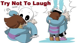 Sans - Try Not To Laugh Challenge 【 Undertale Comic Dub Compilation 】