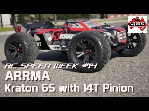 RC Speed Week #14 ARRMA Kraton 6S V2   Stock 14T Pinion - UCOfR0NE5V7IHhMABstt11kA