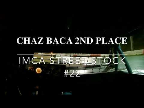 Barona Speedway IMCA Street Stock Main Event #22 in car cam Chaz Baca 5-28-22 - dirt track racing video image