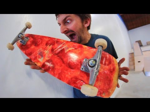 THE PIZZA SKATEBOARD! | YOU MAKE IT WE SKATE IT EP 68 - UC9PgszLOAWhQC6orYejcJlw