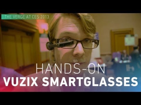 Google Glass killer? Vuzix Smartglasses Hands-on - CES 2013 - UCddiUEpeqJcYeBxX1IVBKvQ