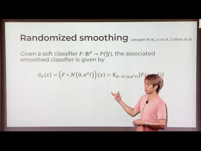 Provably Robust Deep Learning via Adversarially Trained Smoothed
